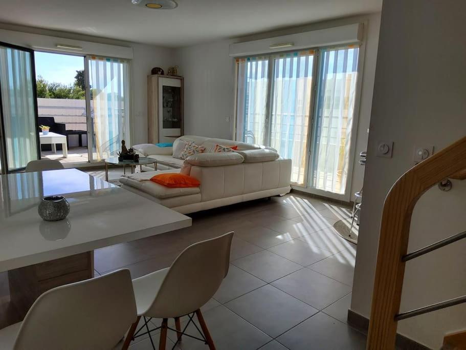 Magnifique Rooftop Duplex Climatise Familial, Aux Arceaux 蒙彼利埃 外观 照片